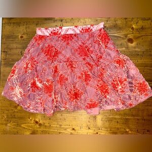 Urban Outfitters Valentines Velvet Mini Skirt‎- Size Small